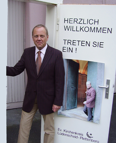 Superintendent Klaus Majoress lädt ein zum Wiedereintritt