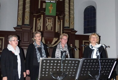 Vokalensemble Twende beeindrucken mit Musik für die Seele