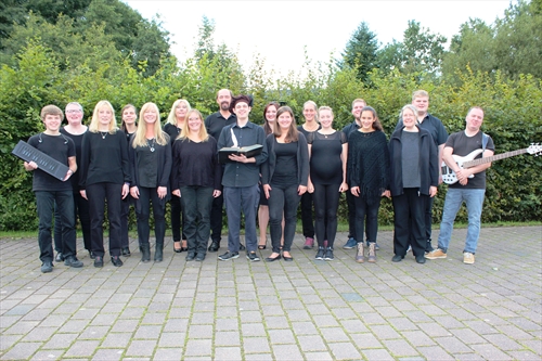 Der Luther-Projektchor freut sich auf die Auführung seines Musicals am 28. Oktober in der Lüdenscheider Christuskirche (Foto: Michael Grothe)