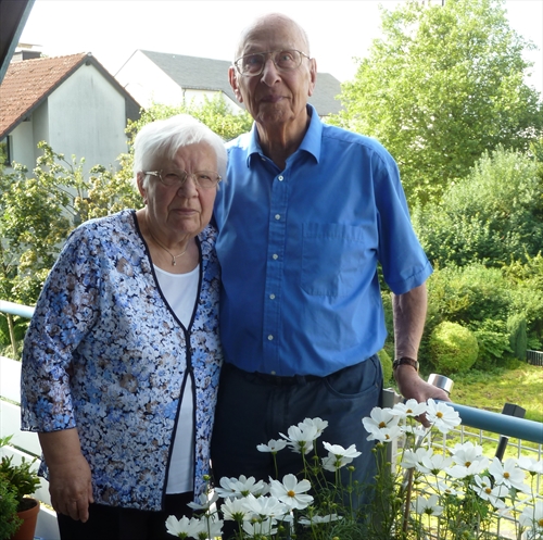 Hubert Assor bei seiner Eisernen Hochzeit (Foto: Weiland)