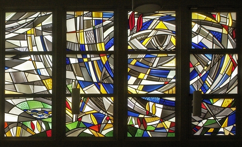 Auch in der Martin-Luther-Kirche taucht das Motiv des himmlischen Jerusalems auf (Foto: Wilfried Martin)