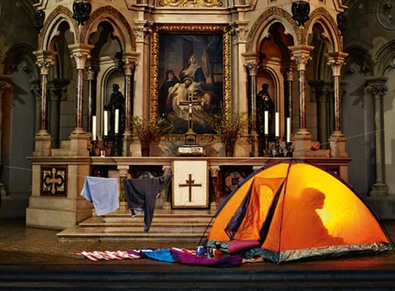 Eine Kirchengemeinde muss jetzt bis zu 18 Monate Asyl gewähren (Foto: EKD Archiv/Motiv zum Themenjahr Reformation und Politik)