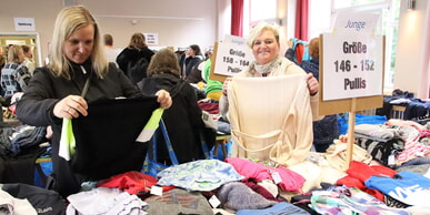 Kinderkleiderbasar in der Freien Christliche Schule