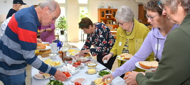 Am 1. Februar Klönschnack mit Abendbrot