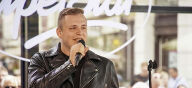 Tanztreff mit DSDS-Sänger Christopher Grevener