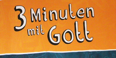 Buchbesprechung – 3 Minuten mit Gott