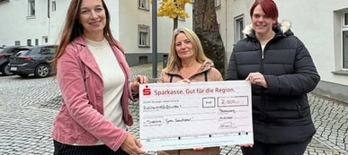 2500 Euro f&uuml;r das Projekt "Guter Schulstart"