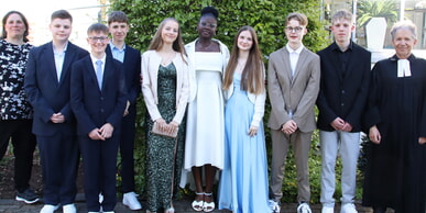 Konfirmation in der Evangelischen Kirchengemeinde Br&uuml;gge-L&ouml;senbach