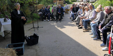 Der Scheunengottesdienst hat mittlerweile Tradition in Oberbr&uuml;gge