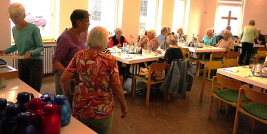 Gutes Essen und gute Gemeinschaft