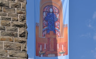 Die Botschaft nach au&szlig;en gebracht