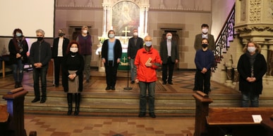 Einführung und Verabschiedung der Presbyter in der Christuskirche