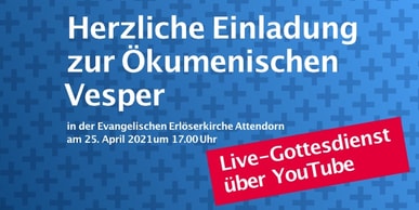 Ökumenische Vesper digital aus Attendorn