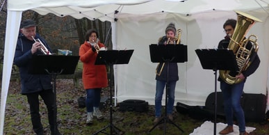 Heilig Abend im Stadtpark