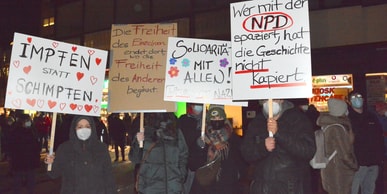 "Freiheit hört dort auf, wo Nächstenliebe anfängt"