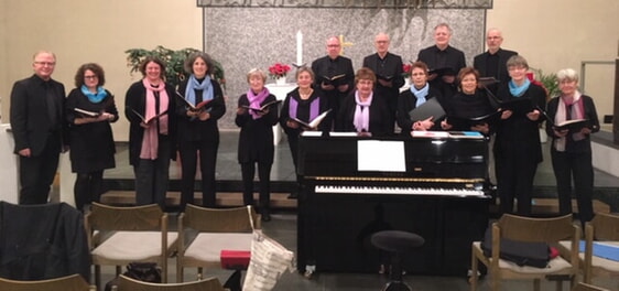 „Musik + Wort“ wird vom Vocalconsort, den Solisten des Vocalconsorts und einigen Instrumentalisten gestaltet. (Foto: Reinhard Derdak)