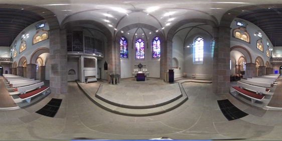 360° Bilder der Ev. Jesus-Christus-Kirche in Meinerzhagen