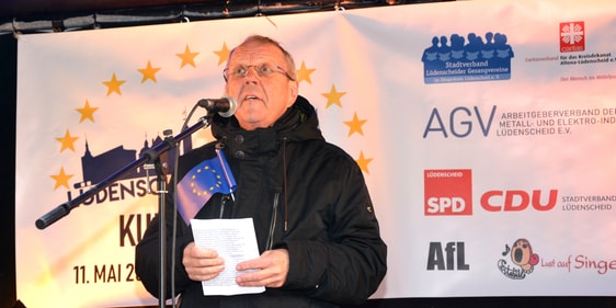 Superintendent Klaus Majoress: „Ein Weg, der mit hetzerischen Parolen oder mit Mauern des Nationalismus abgeschottet ist, führt in die falsche Richtung.“ (Foto: Wolfgang Teipel)