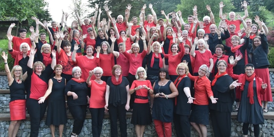 Der Gospelchor RISECORN feiert am Pfingstsonntag, 9.6.2019 von 10 bis 18 Uhr sein 20-jähriges Jubiläum mit einem Gospel-Picknick in der Ev. Kirchengemeinde Lüdenscheid-Oberrahmede (Foto: Risecorn)