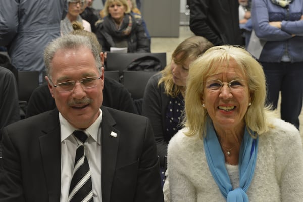    Mit dem Lüdenscheider Bürgermeister Dieter Dzewas auf Du und Du. Die zwei arbeiten schon seit vielen Jahren Seite an Seite für die Stadt (Foto: Kannenberg)
