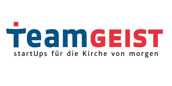 Mit dem Projekt 'Teamgeist' will die Evangelische Kirche von Westfalen StartUps fördern, die mit kreativen Ideen die Zukunft der Kirche mitgestalten (Grafik: EKvW)