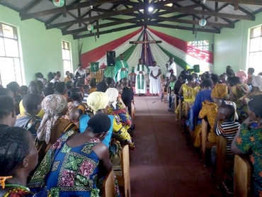 Einführungs-Gottesdienst in Gabulanga