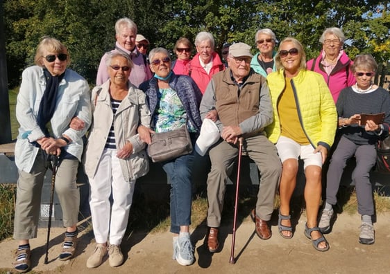 Alle waren froh, dass die Fahrt in diesem Jahr stattfinden konnte. Foto: Karin Bahns