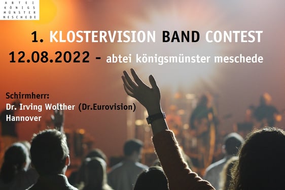Klostervision Band Contest 2021 - Bands gesucht! (Grafik: EKKLP)