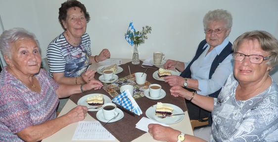 Besonders bei Senioren erfreute sich das Luther-Café großer Beliebtheit. (Foto: Max Gerhard)