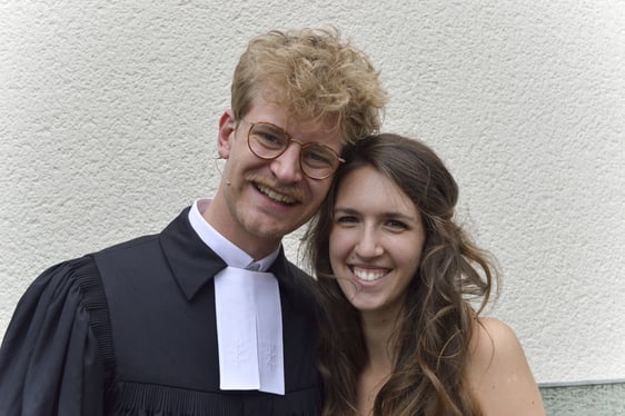 Steffen Pogorzelski und seine Frau Katjana freuen sich darauf, Lüdenscheid mehr und mehr kennenzulernen. (Foto: Iris Kannenberg)