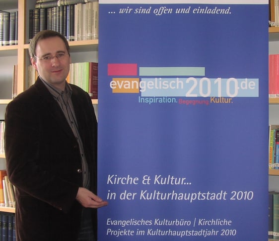 Andreas Isenburg, aus Lüdenscheid stammender Pfarrer, der im Institut für missionarische Dienste der Evangelischen Kirche von Westfalen die „Citykirchenarbeit“ zu seinem Schwerpunkt gemacht hat, wird diese am 29. August im Gemeindezentrum der Erlöserkirche vorstellen. (Foto: Ingrid Weiland)