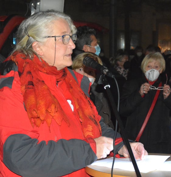 Dr. Gudrun Benkhofer, HNO-Ärztin in Lüdenscheid, hatte die Veranstaltung initiiert. (Foto: Wolfgang Teipel)