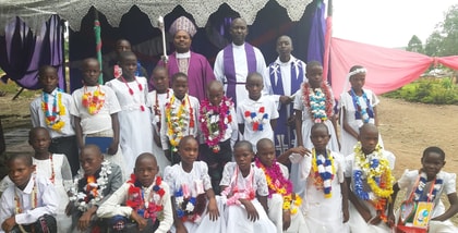 Konfirmation in Kagera A
