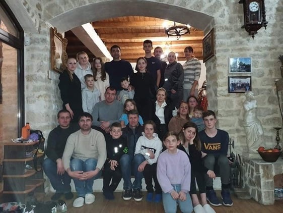 Flüchtlingsfamilien aus der Ukraine wurden vom CVJM Moldawien aufgenommen. (Foto: CVJM)