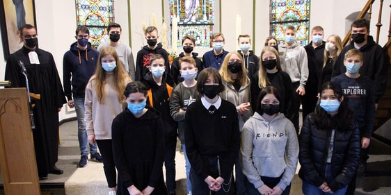 Phasenweise digitaler Unterricht, Online-Malschule statt Freizeit während des Lockdowns und Konfirmationen in kleinen Gruppen: Während der Pandemie war Kreativität angesagt. (Foto: Jakob Salzmann)