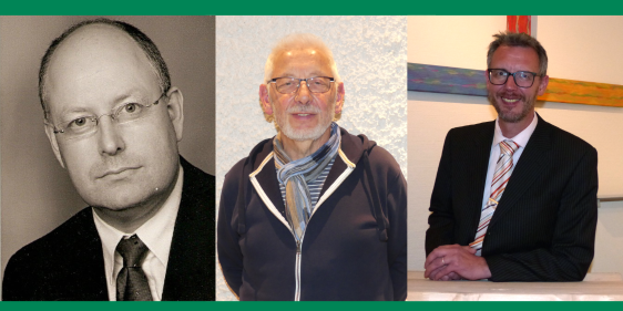 Die Sommerpredigtreihe gestalten in diesem Jahr mit (v.l.): Hannes Kranenpoot-Schmale, Stephan Zeipelt und Udo Fiedler. (Foto/Collage: privat/ih/ekklp)