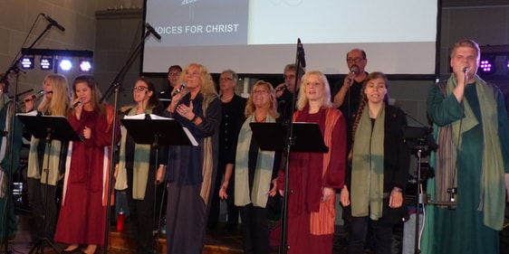Voices for Christ tritt mit dem Musical "Licht in der Nacht" in der Christuskirche Lüdenscheid auf. (Archivfoto: Ingrid Weiland)